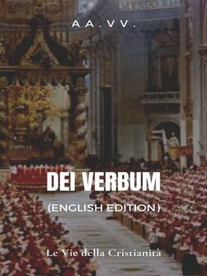 cover image of Dei verbum (English Edition)